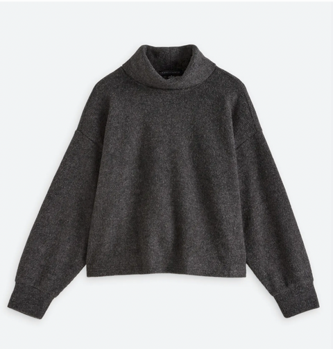 Everyday Cozy Pullover Sweater - Charcoal