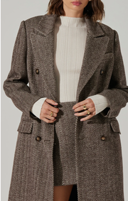 Morana Herringbone Coat