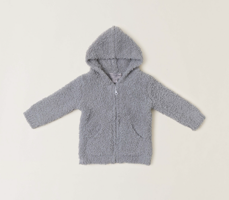 Barefoot Dream CozyChic Infant Hoodie - Dove Grey