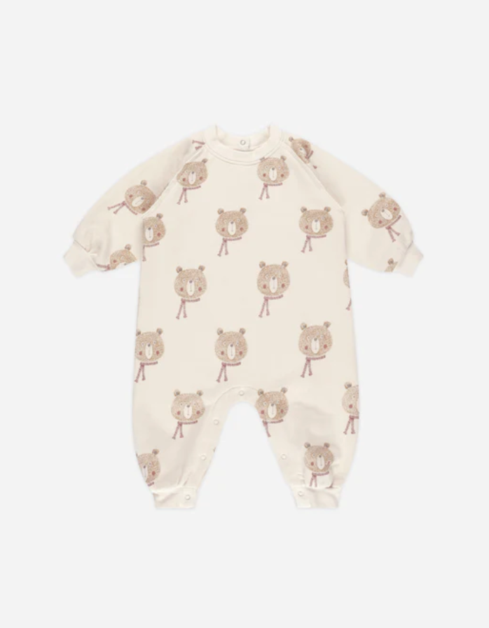 Bear Raglan jumpsuit