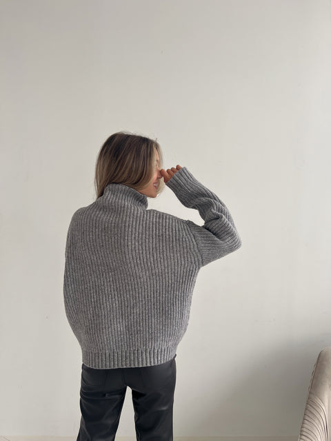 Sedona Pullover Heather Grey