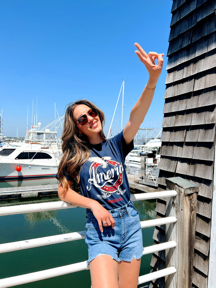 Land of the Free Graphic Tee