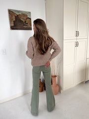 The 5358 Olive Denim Jean