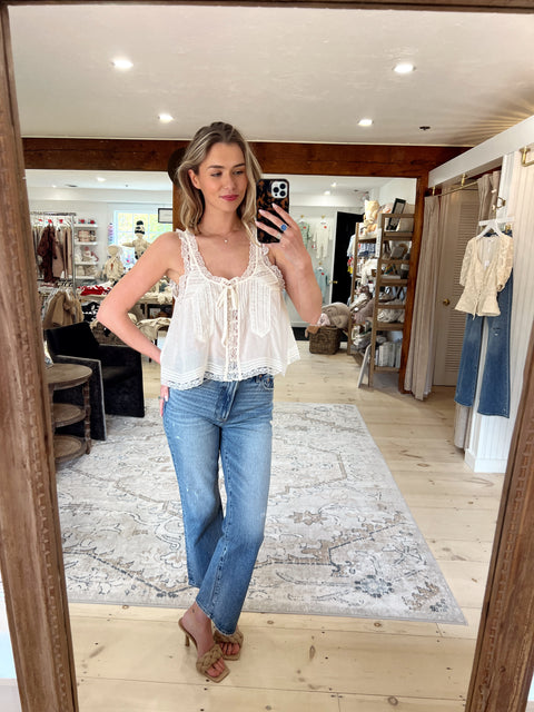 Evermore Tank - Ivory