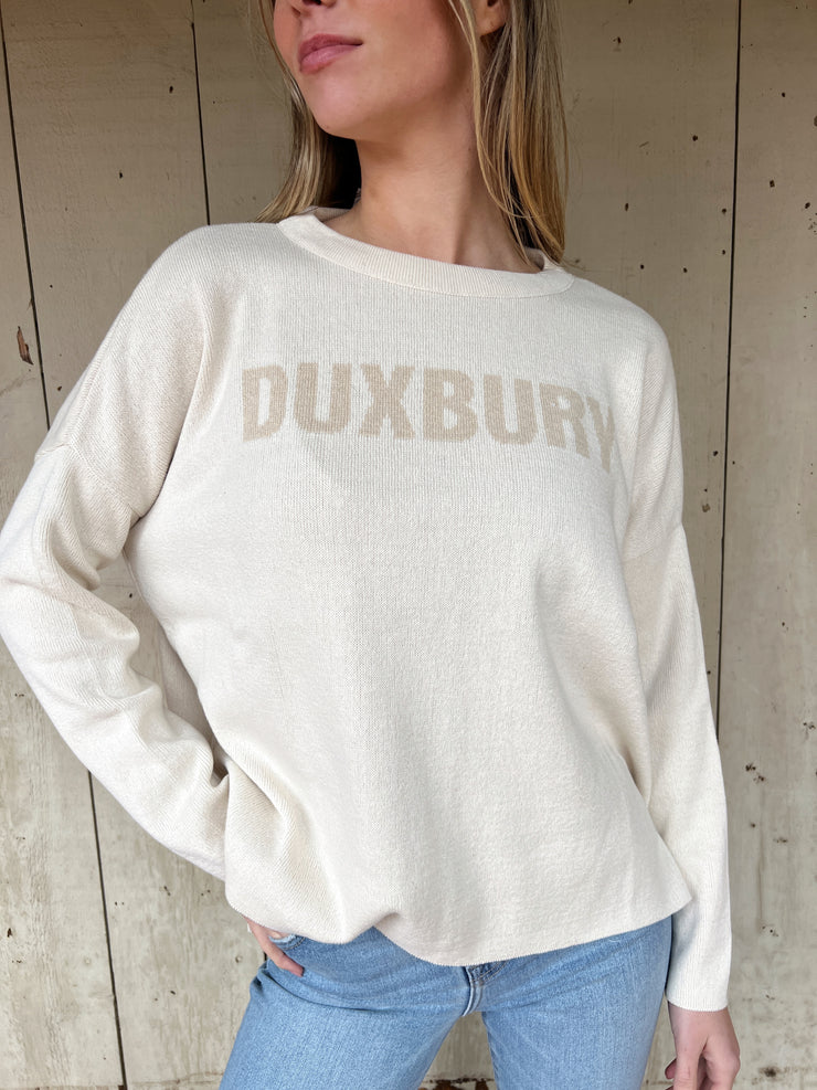 Duxbury Everyday Relaxed Sweater -Natural/Camel