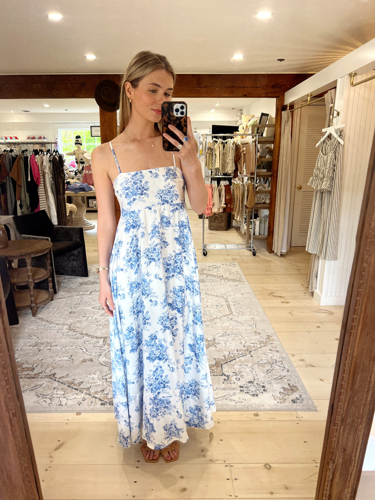 Melanie Floral Maxi Dress