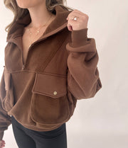 Carter Pullover - Brown