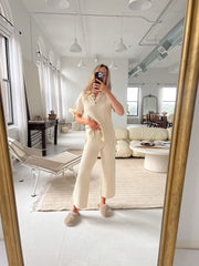 Cozy On Up Short Sleeve Sweater