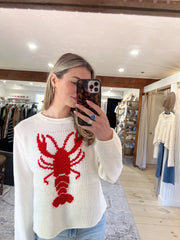 Lobster Sweater - Ivory