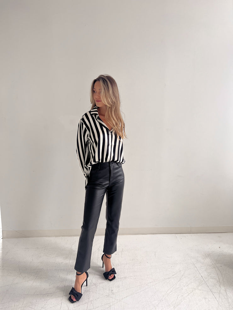 The City View Faux Leather Pants