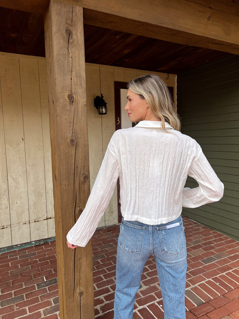 Summer Nights Top - Milk