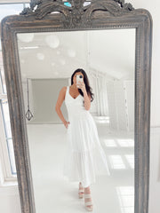 Cabana Maxi Dress - White