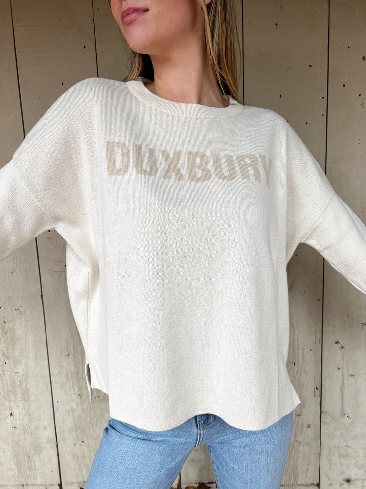 Duxbury Everyday Relaxed Sweater -Natural/Camel