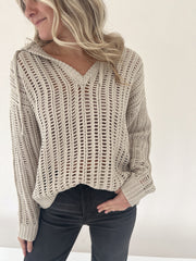 Easy Breezy Knit Sweater