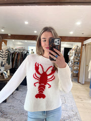 Lobster Sweater - Ivory