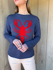 Lobster Sweater - Navy