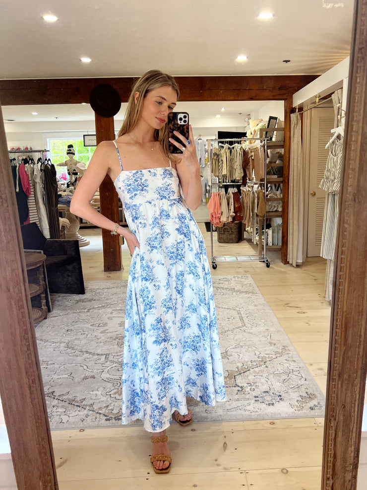 Melanie Floral Maxi Dress
