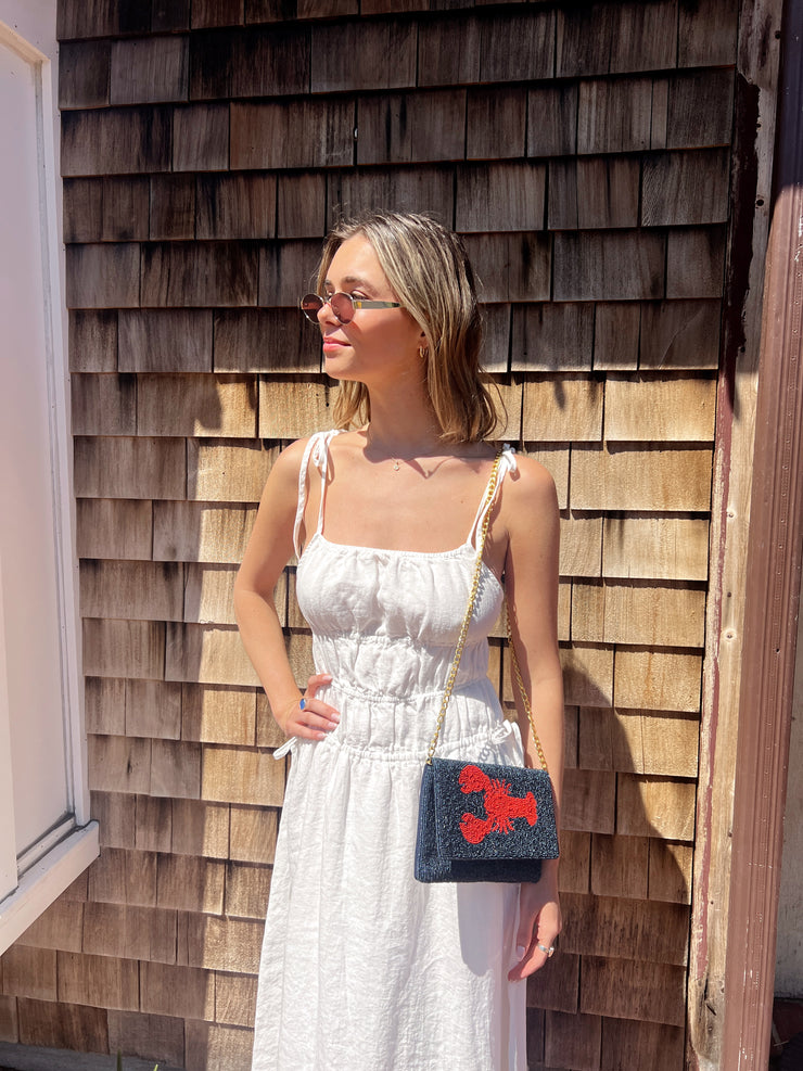 Nantucket Linens Midi Dress - Off White