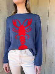 Lobster Sweater - Navy