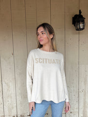 Scituate Everyday Relaxed Sweater -Natural/Camel