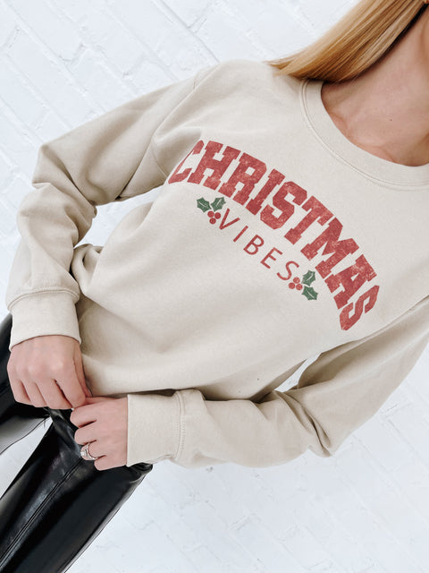 Christmas Vibes Sweatshirt
