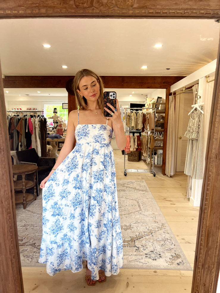 Melanie Floral Maxi Dress