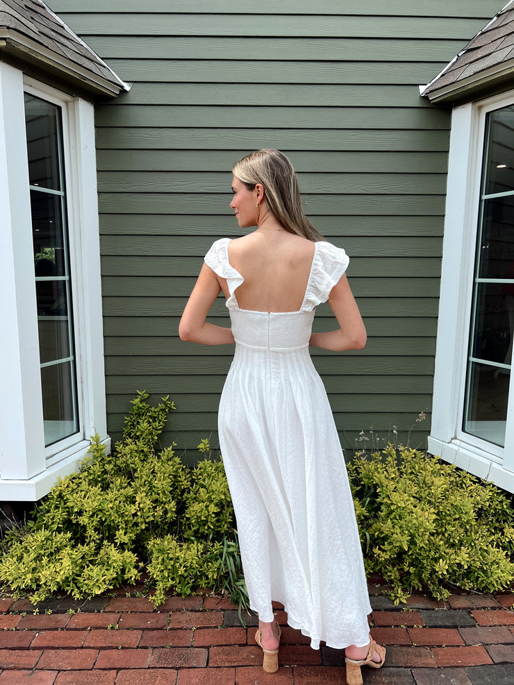 Day Dreaming Midi - White