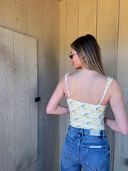 Lemon Lace Tank