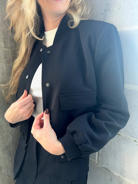 Sly Cargo Bomber Jacket