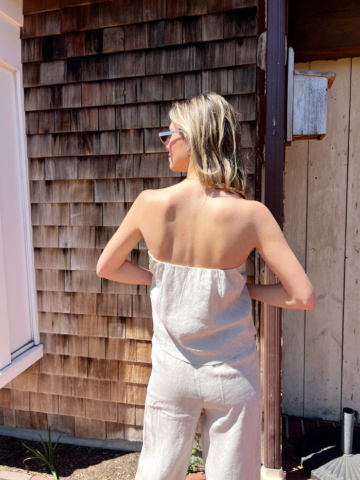 Linen Dreams Tube Top - Linen