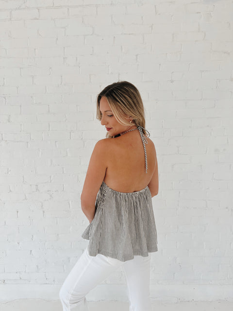 Seaside Smocked Tank