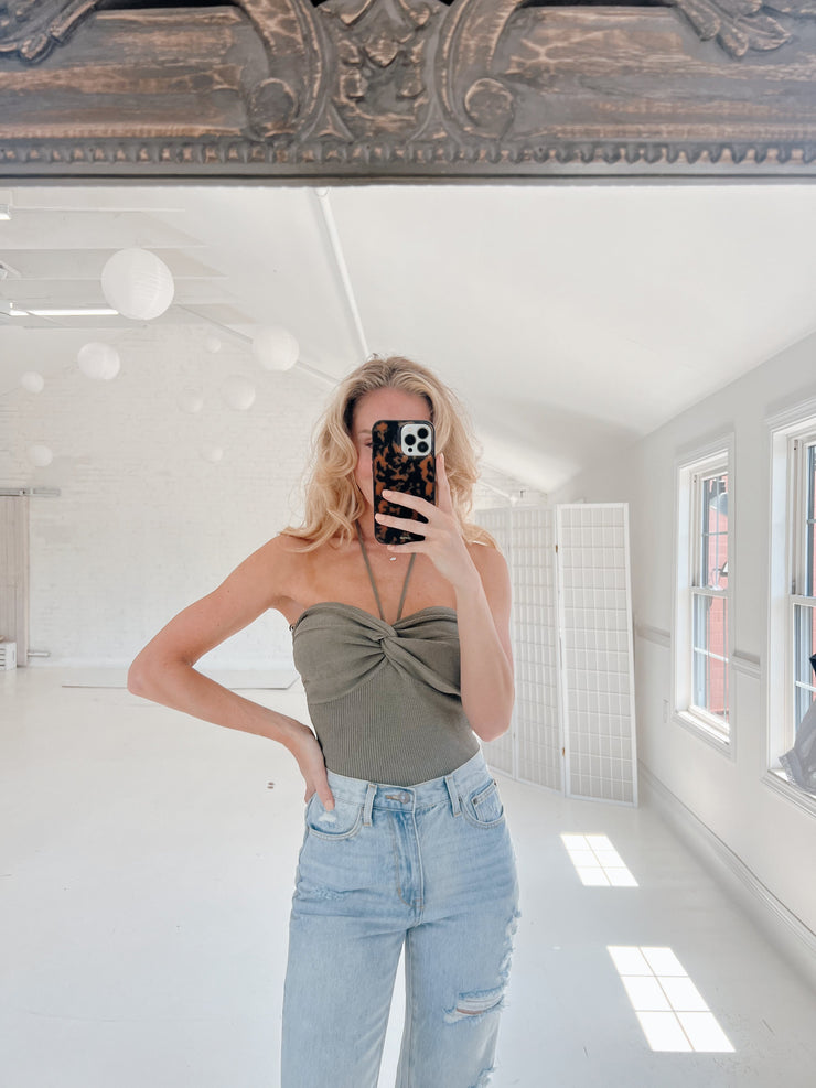 In a Twist Knit Tank