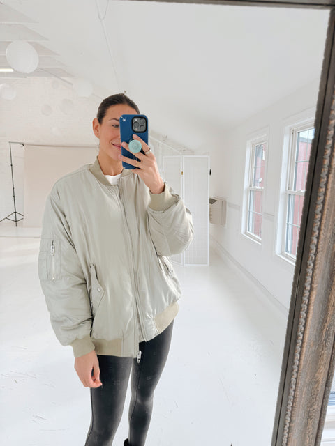 AUTO PILOT BOMBER JACKET