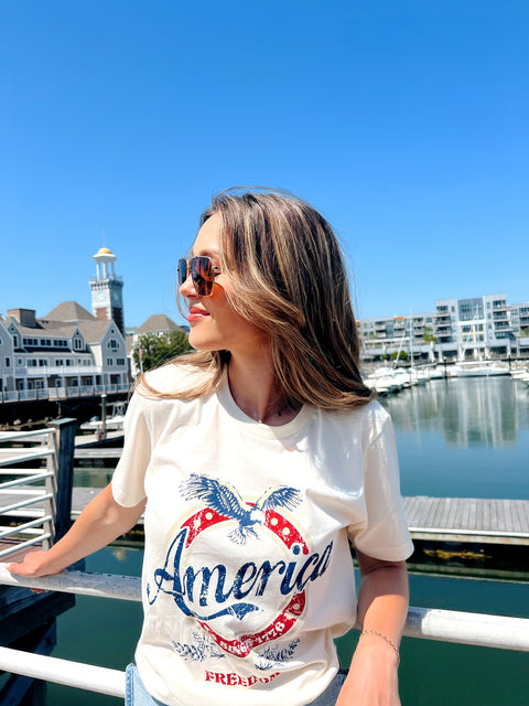 Land of the Free Graphic Tee