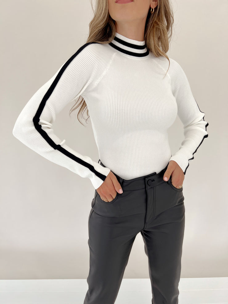 Off To The Races Bodysuit White