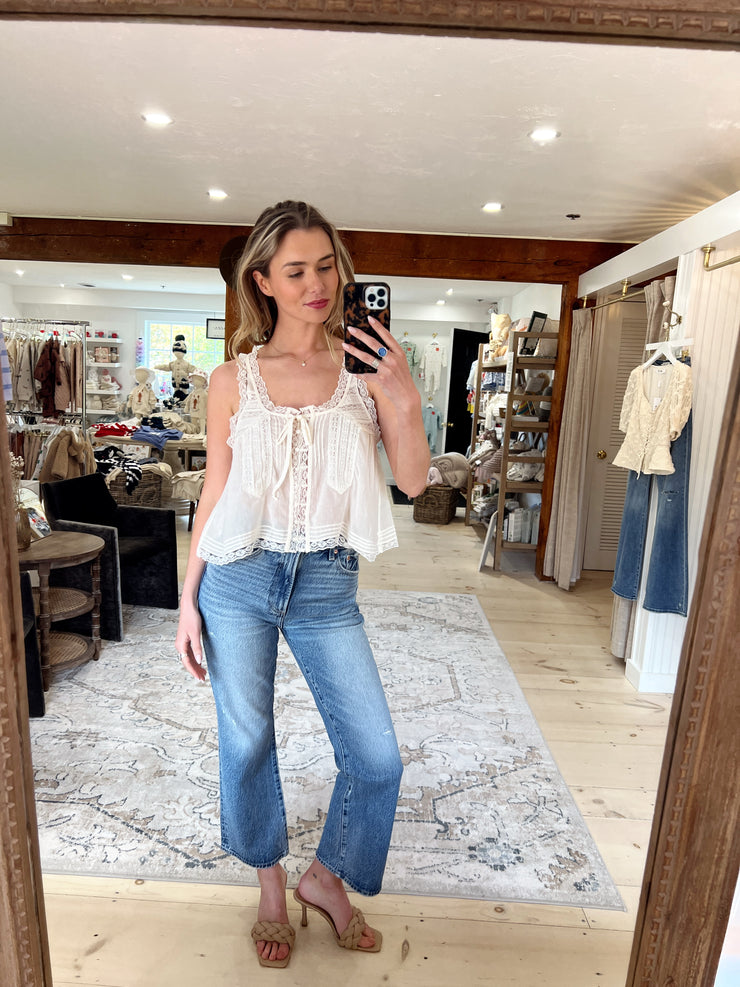 Evermore Tank - Ivory