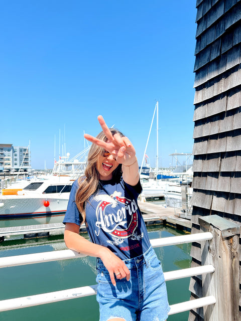 Land of the Free Graphic Tee