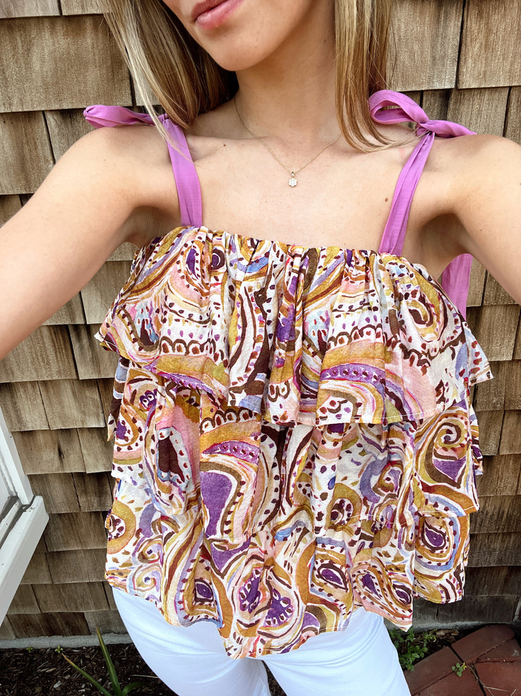 Lovebug Tie Top