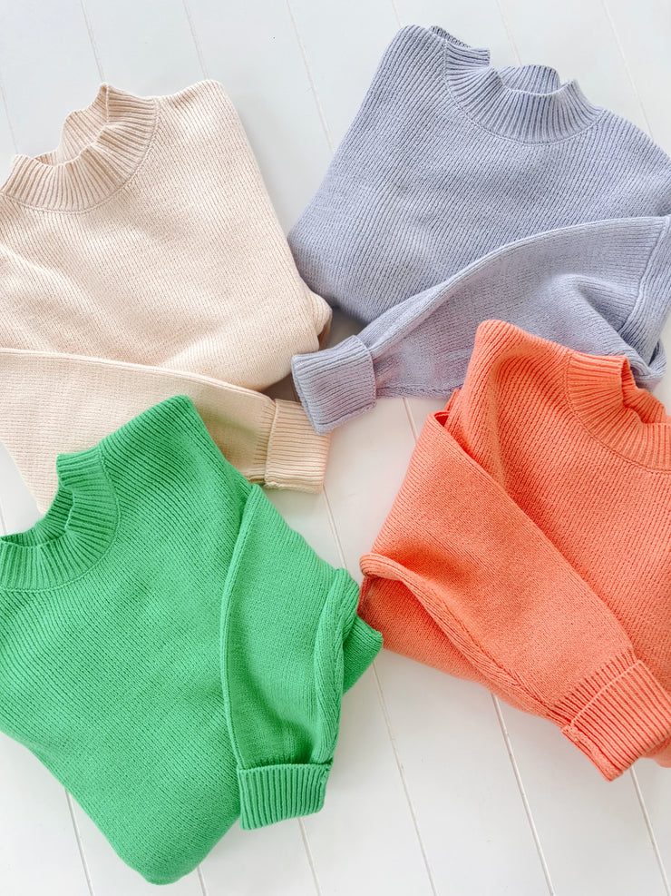 The Riley Sweater - Natural
