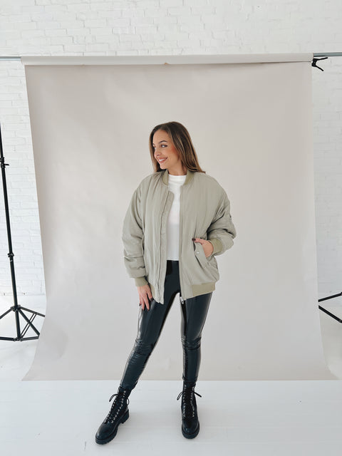 AUTO PILOT BOMBER JACKET