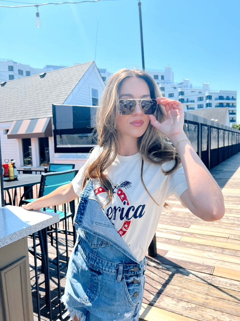 Land of the Free Graphic Tee