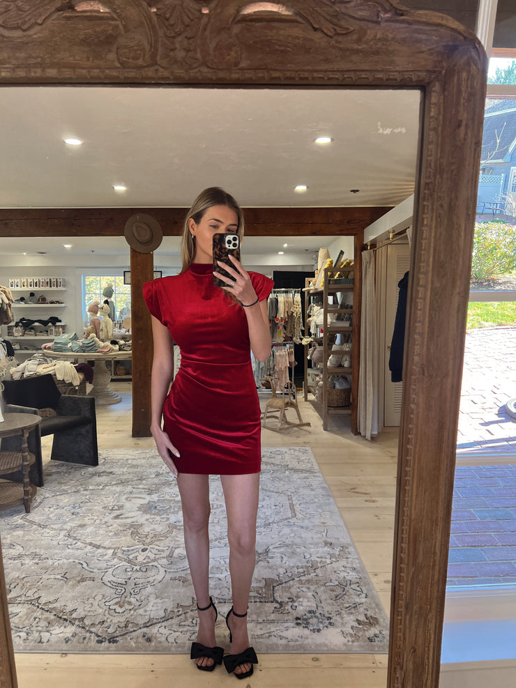 Ila Velvet Mini Dress