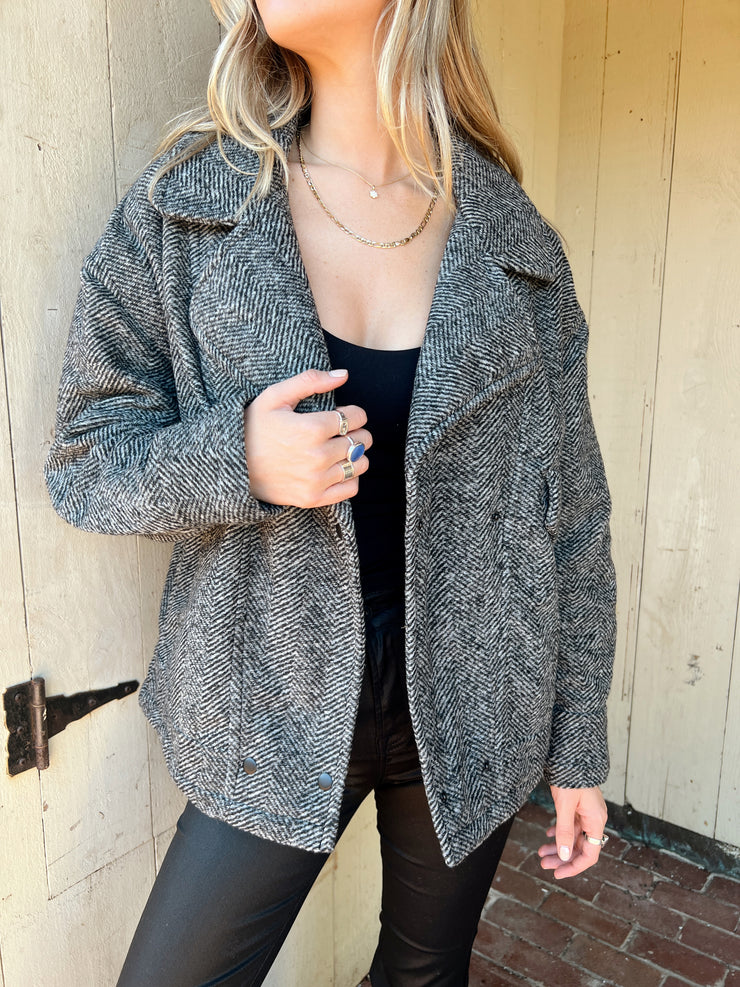 Ari Herringbone Jacket