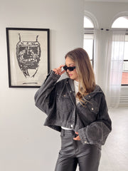 Back to BC Denim Hoodie