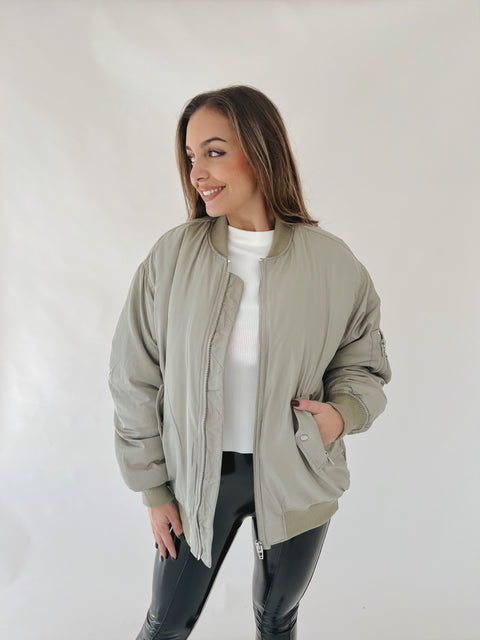 AUTO PILOT BOMBER JACKET