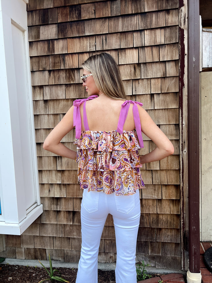 Lovebug Tie Top