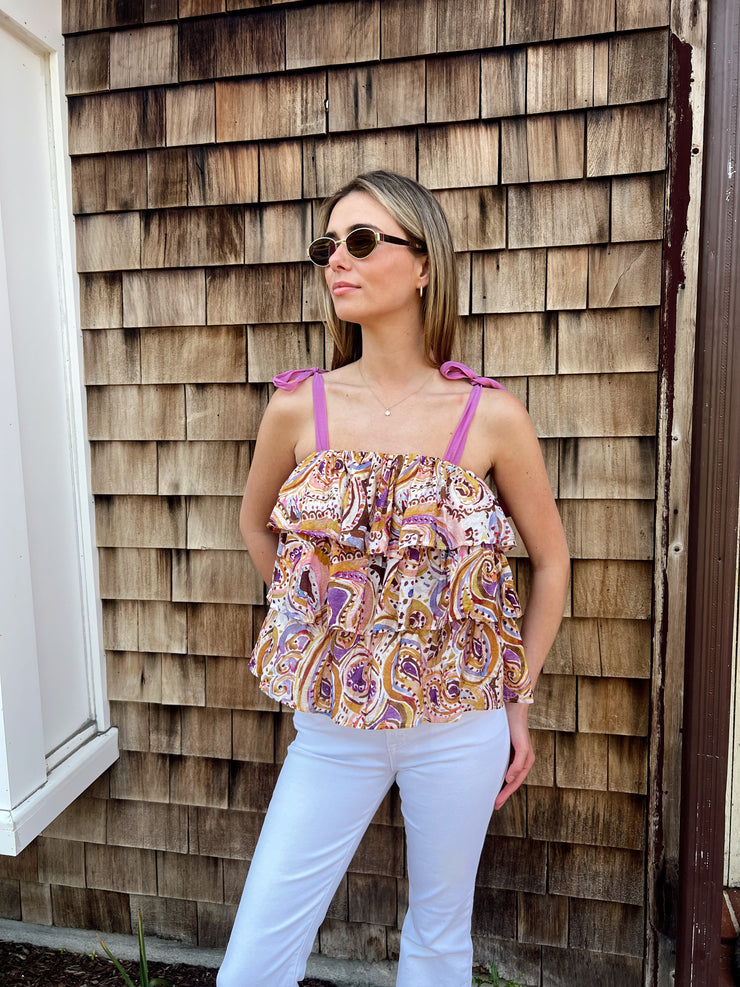 Lovebug Tie Top