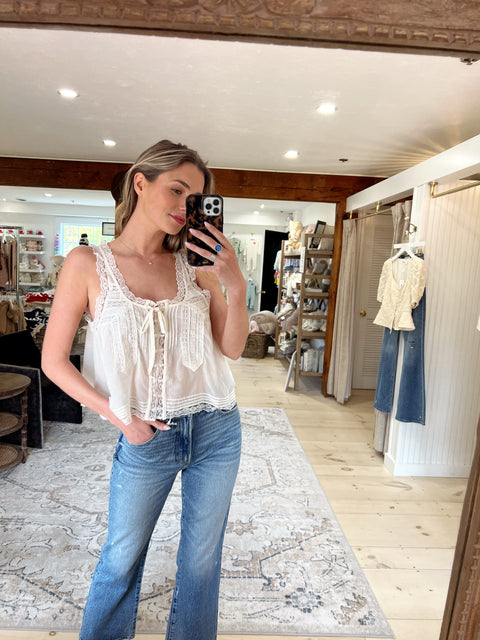 Evermore Tank - Ivory
