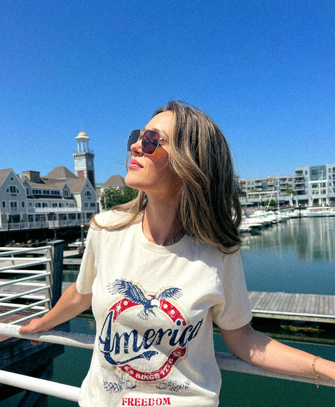 Land of the Free Graphic Tee