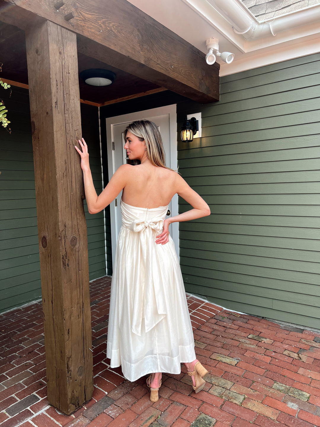 Aneesha Dress - Cream Large